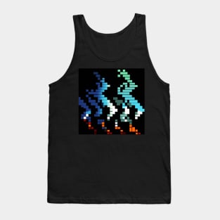 Retro gamer Pattern Design Tank Top